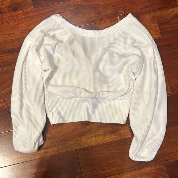 White sweater - Picture 2 of 2